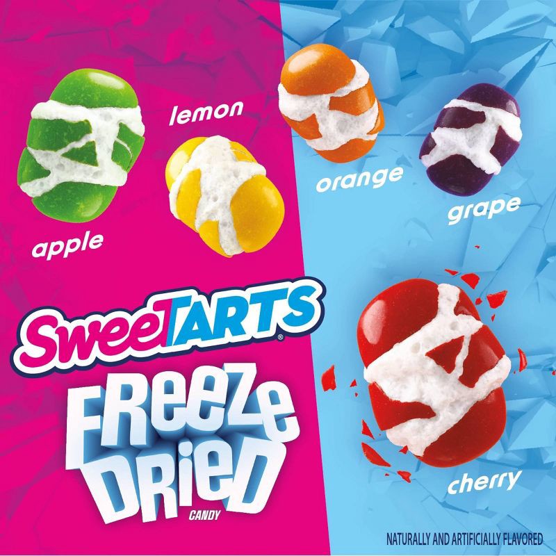 slide 4 of 7, SweeTARTS Freeze Dried Candy - 4oz, 4 oz