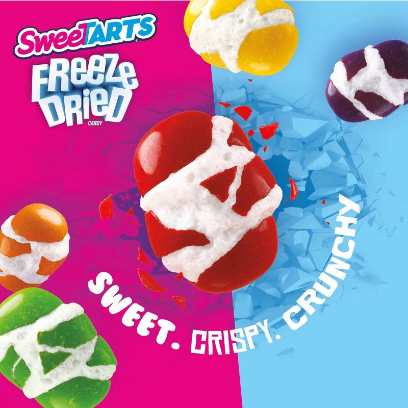 slide 3 of 7, SweeTARTS Freeze Dried Candy - 4oz, 4 oz