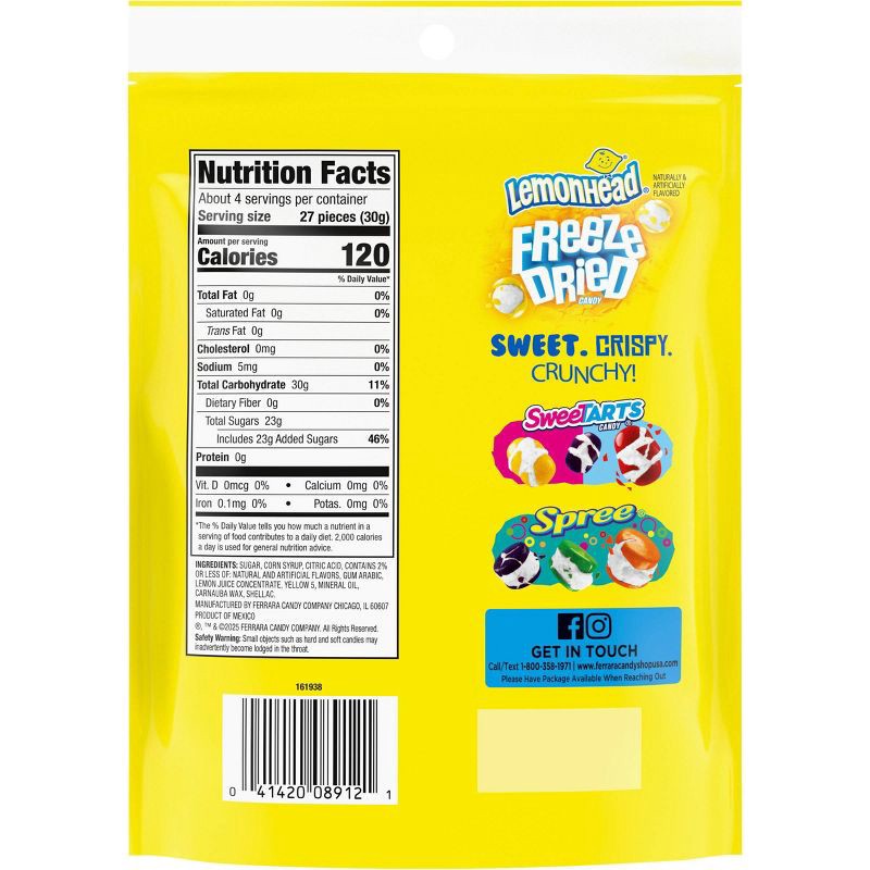 slide 2 of 7, Lemonhead Freeze Dried Candy - 4oz, 4 oz