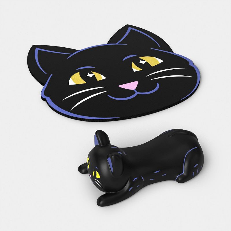 slide 2 of 4, Mouse Pad with Wrist Rest - heyday™ Cat, 1 ct