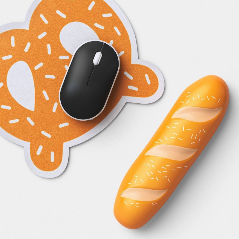 slide 3 of 4, Mouse Pad with Wrist Rest - heyday™ Pretzel, 1 ct