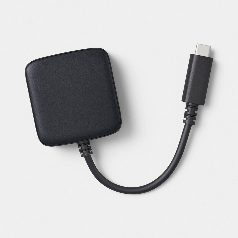 slide 2 of 3, USB-C 2-in-1 with 1-4K HDMI 1-USB-C and Power Delivery - dealworthy™, 1 ct