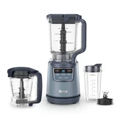 Ninja BlendPro Kitchen System 1200W Blender and Food Processor with To-Go Cup Gray BO401
