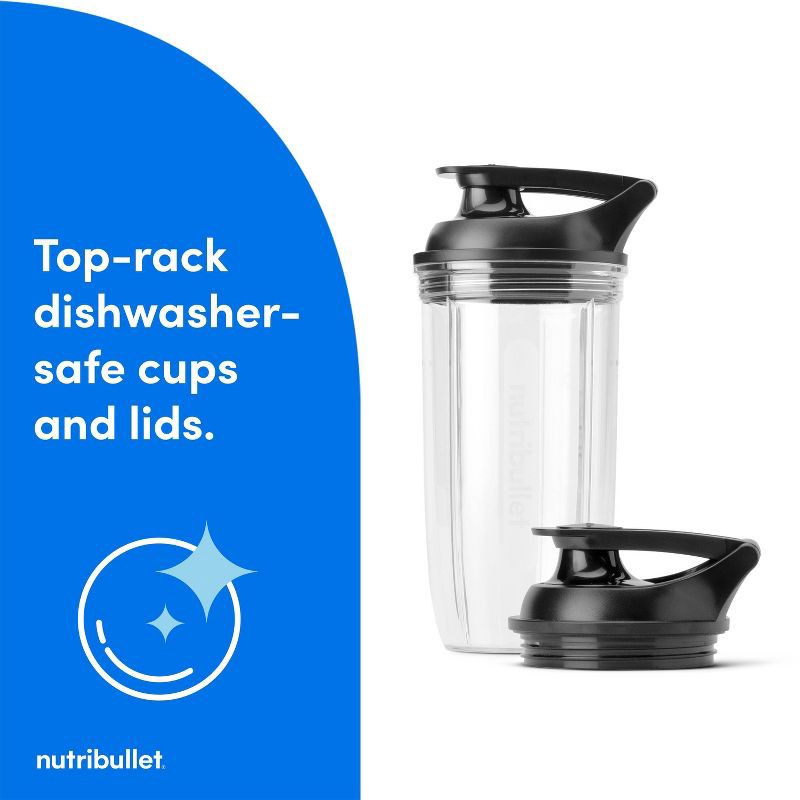 slide 7 of 9, NutriBullet Turbo 1000 Series Blender Matte White, 1 ct