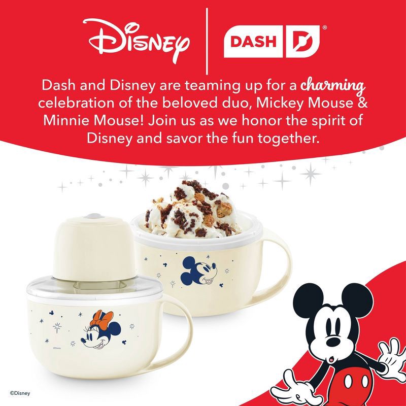 slide 8 of 8, Disney Dash Mickey & Minnie My Mug Ice Cream Maker Bundle, 1 ct