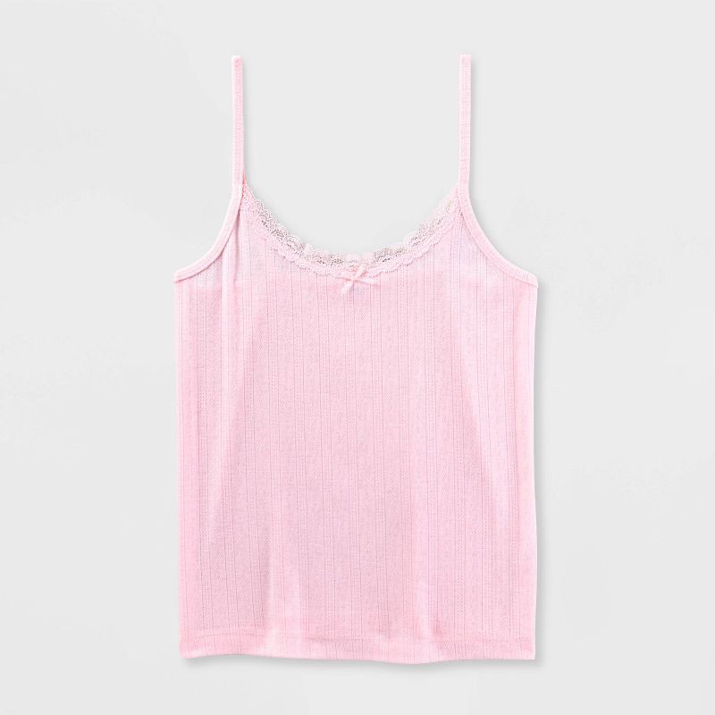 slide 3 of 4, Women's Tank Top - Wild Fable™ Pink M, 1 ct