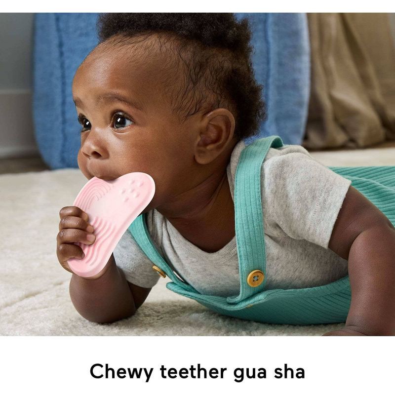 slide 6 of 6, Fisher-Price Mini Me Moments Self-Care Sensory Set, Baby Rattle & Teether Learning Toys - 6pc, 6 ct