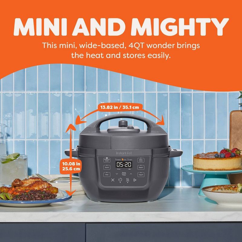 slide 3 of 9, Instant Pot 4qt Rio Mini Electric Pressure Cooker, 4 qt