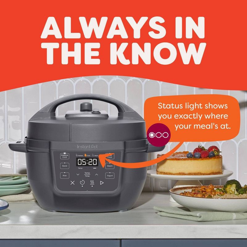slide 4 of 9, Instant Pot 4qt Rio Mini Electric Pressure Cooker, 4 qt