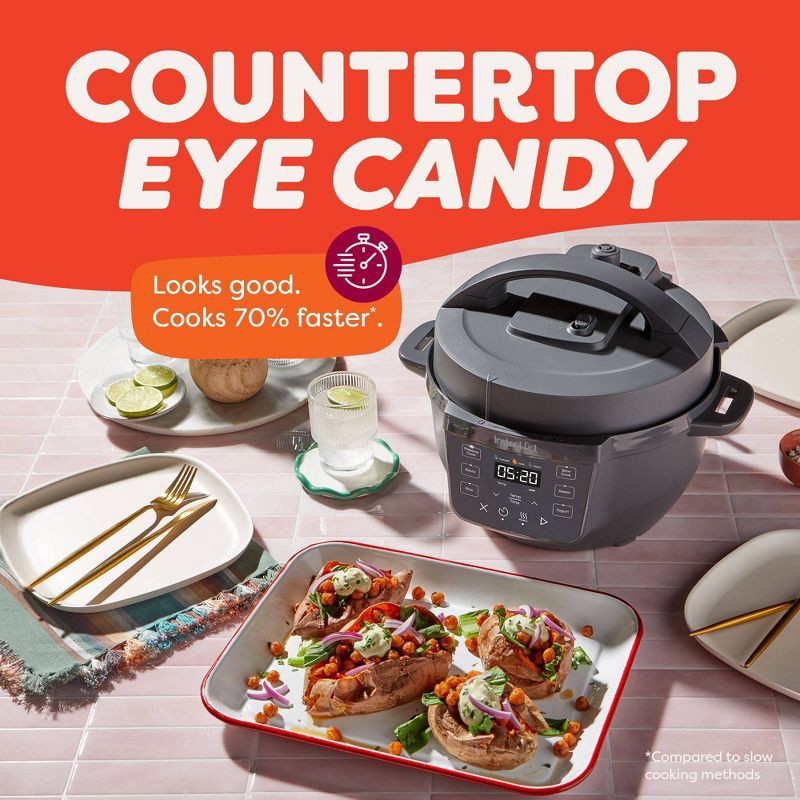 slide 9 of 9, Instant Pot 4qt Rio Mini Electric Pressure Cooker, 4 qt