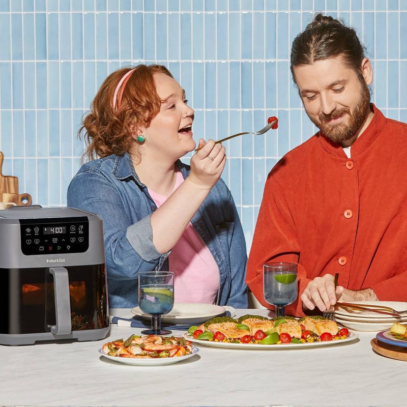 slide 2 of 7, Instant Pot 5.3qt Air Fryer with Odor Erase + Clearcook, 5.3 qt