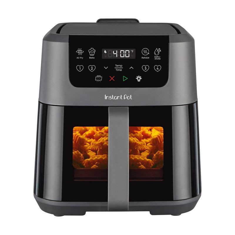 slide 1 of 7, Instant Pot 5.3qt Air Fryer with Odor Erase + Clearcook, 5.3 qt