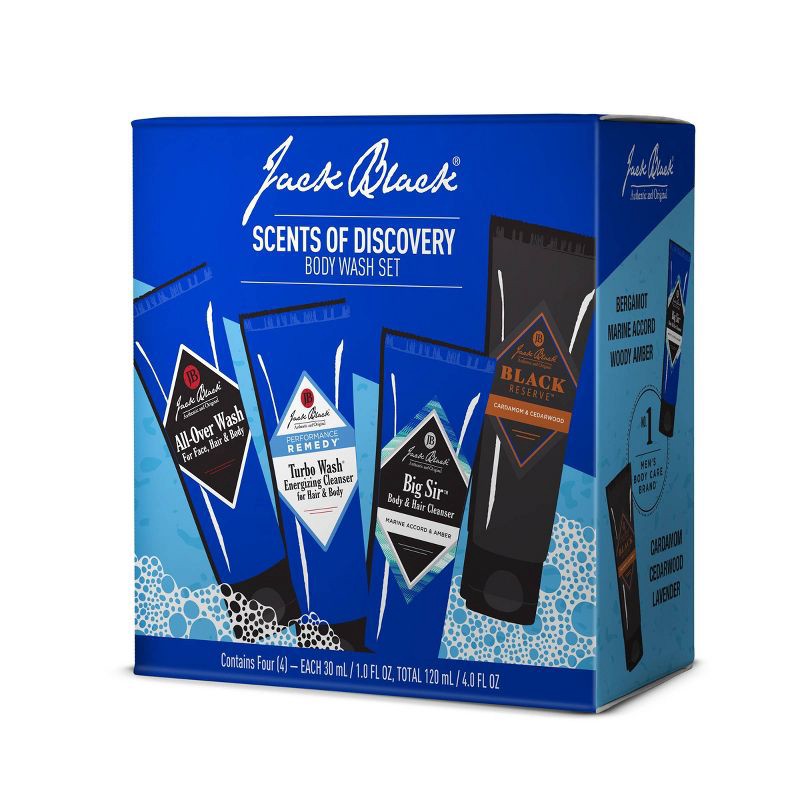 slide 2 of 4, Jack Black Scents of Discovery Body Wash - 4 fl oz - Ulta Beauty, 4 fl oz