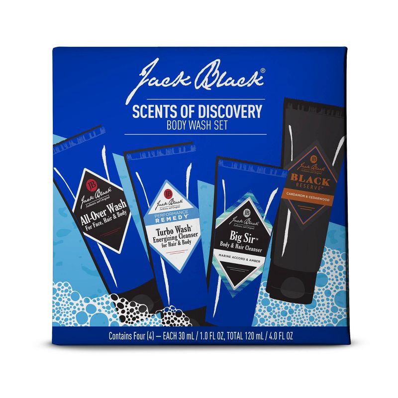 slide 4 of 4, Jack Black Scents of Discovery Body Wash - 4 fl oz - Ulta Beauty, 4 fl oz