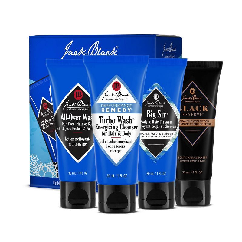 slide 1 of 4, Jack Black Scents of Discovery Body Wash - 4 fl oz - Ulta Beauty, 4 fl oz