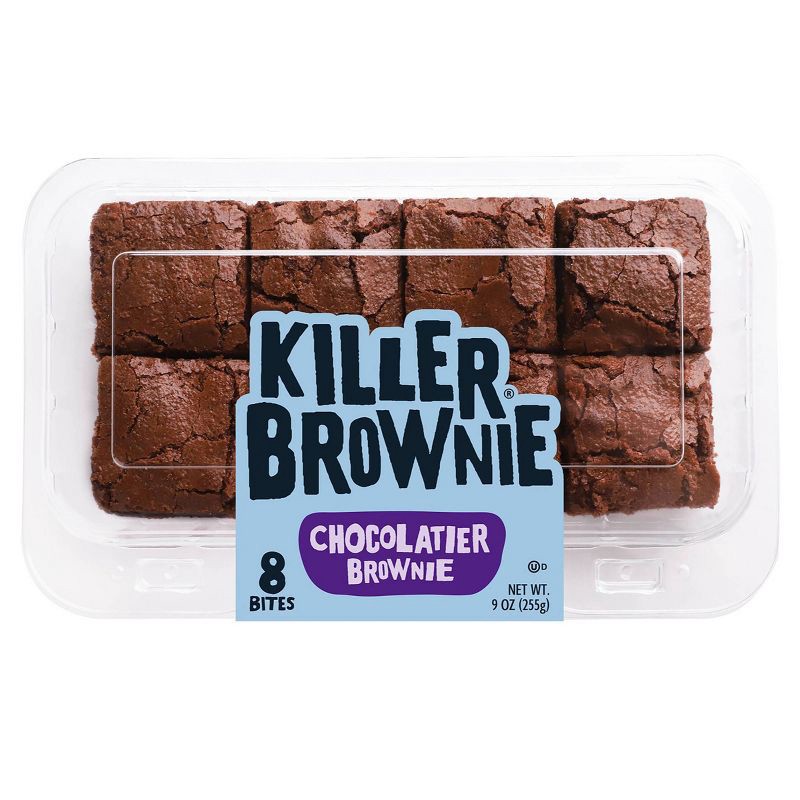 slide 1 of 8, Killer Brownie Chocolatier Brownie - 9oz/8ct, 8 ct; 9 oz