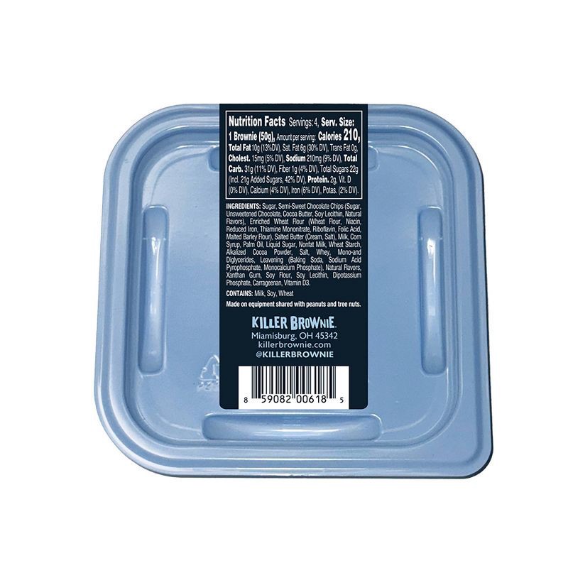 slide 2 of 4, Killer Brownie Triple Chocolate Brownie with Caramel - 7oz/4ct, 4 ct; 7 oz