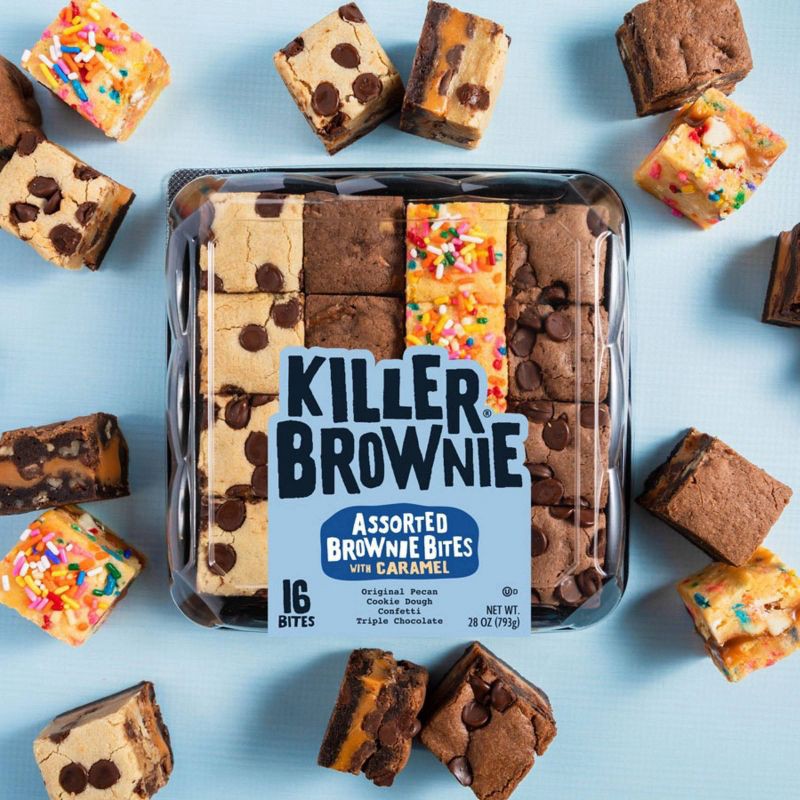 slide 4 of 4, Killer Brownie Variety Bites - 28oz/16ct, 28 oz, 16 ct