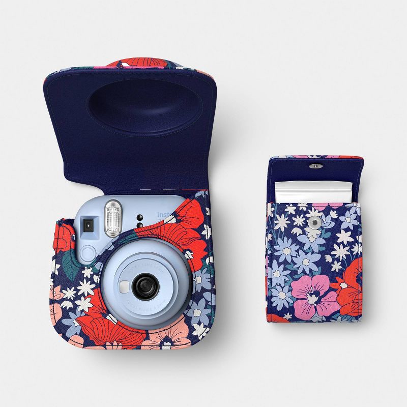 slide 2 of 4, Fujifilm Instax Mini 12 Camera Case - heyday™ Poppy Flowers, 1 ct