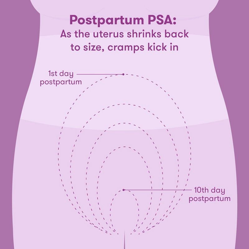 slide 3 of 7, Frida Mom Heat Relief Patches - Postpartum Uterine Cramping Pain Relief - 6pk, 6 ct
