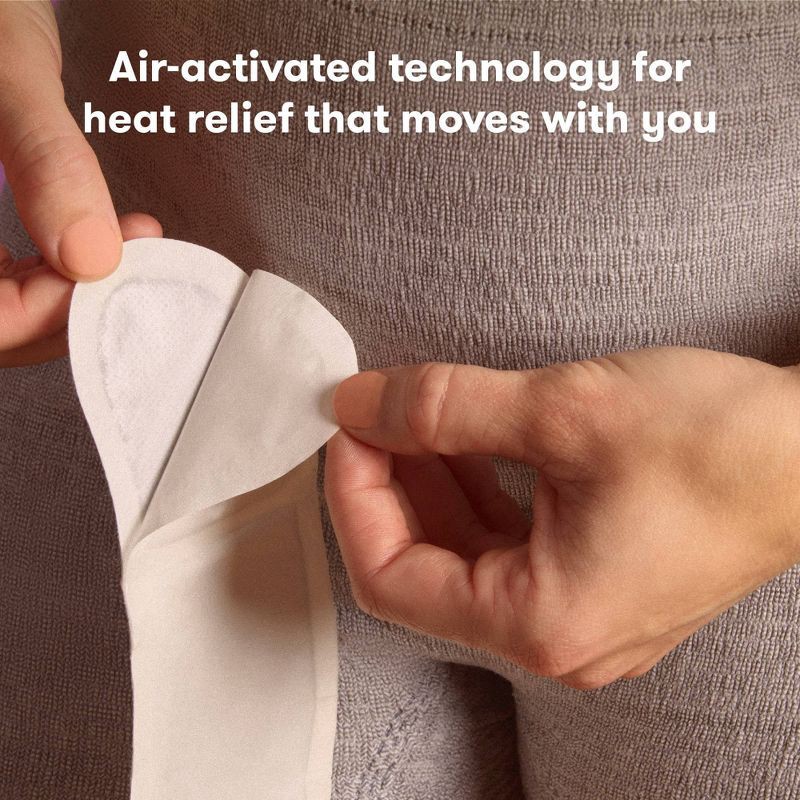 slide 5 of 7, Frida Mom Heat Relief Patches - Postpartum Uterine Cramping Pain Relief - 6pk, 6 ct