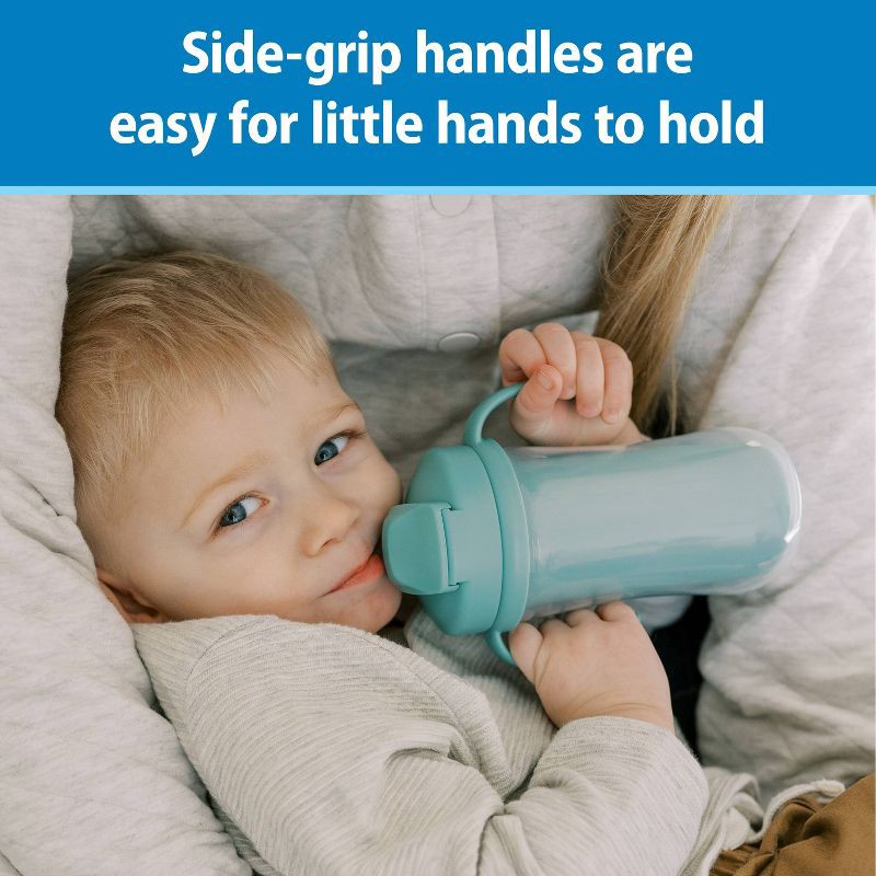 slide 6 of 8, Dr. Brown's 10oz Insulated Straw Cups - Sage - 2pk, 2 ct; 10 oz