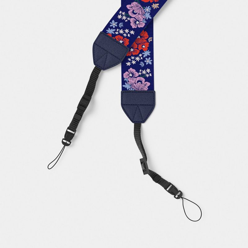slide 3 of 4, Camera Strap - heyday™ Poppy Flowers, 1 ct