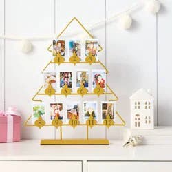 Instax Mini Instant Film Gold Metal 12 day Advent Calendar - Wondershop™