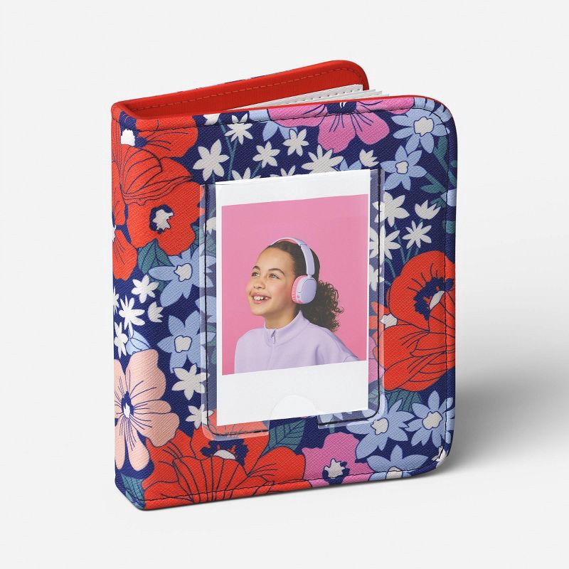 slide 2 of 4, 5.5 x 4.45 Photo Album Poppy Flowers - heyday™, 1 ct