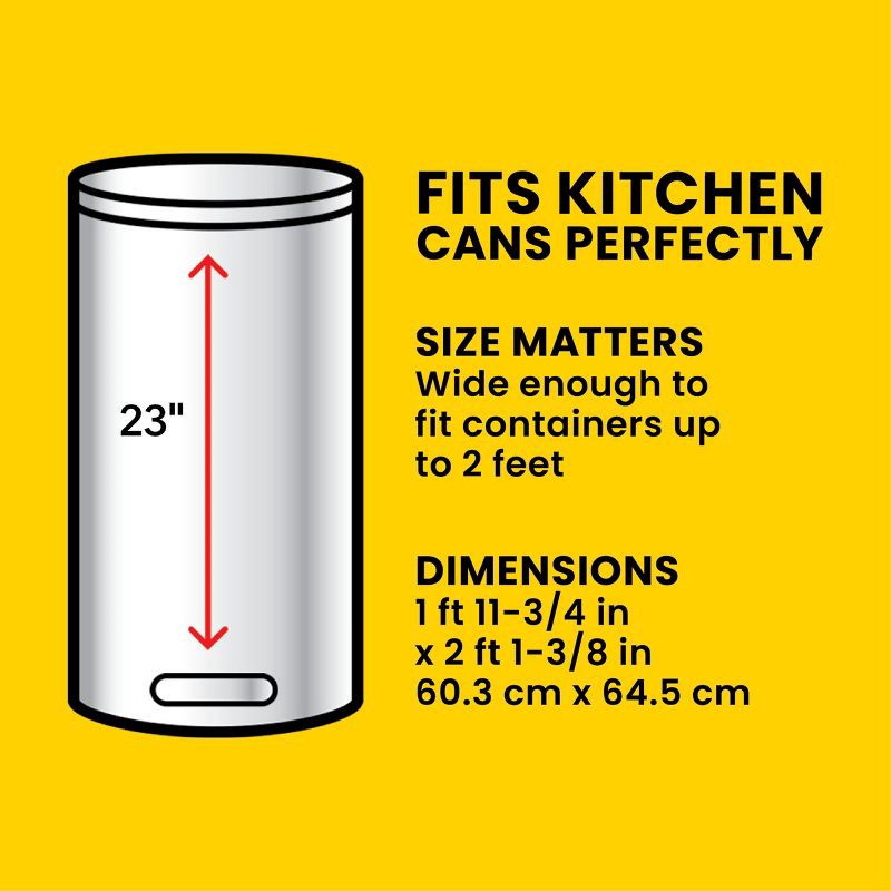 slide 9 of 11, Glad Trash Bags - Apple Cinnamon - 13gal/50ct, 13 gal, 50 ct