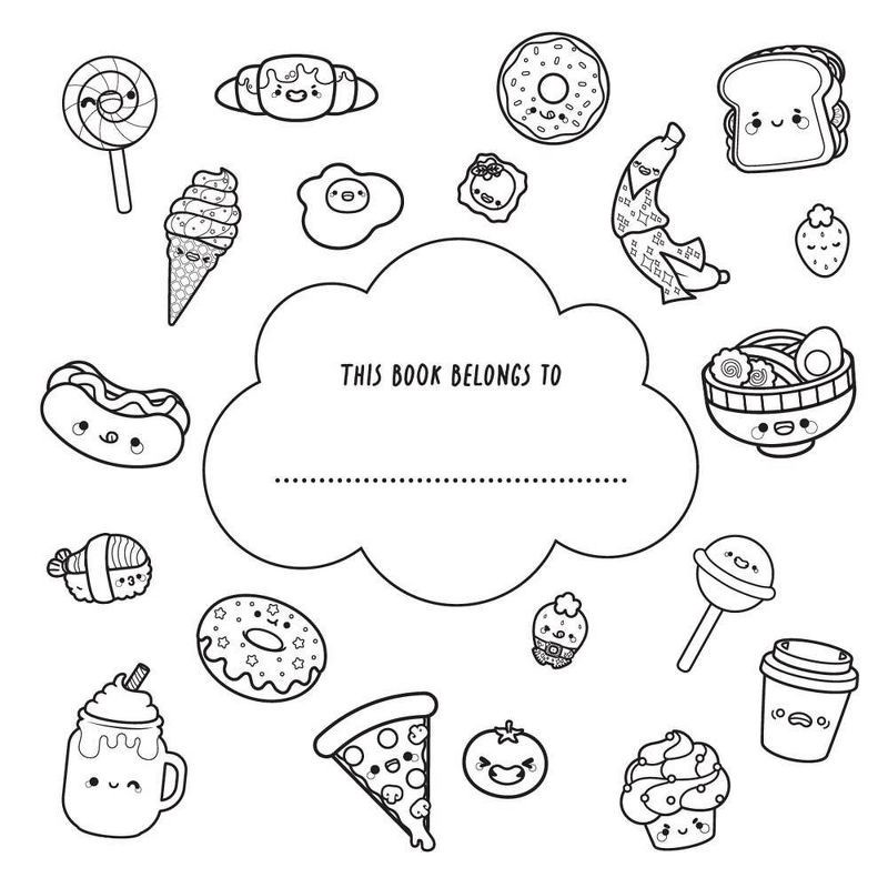 slide 2 of 5, Harper Collins Cozy Coloring: Food & Snacks (Paperback), 1 ct