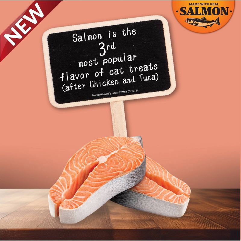 slide 4 of 7, Inaba Churu Salmon Flavor Variety Pack Lickable Cat Treats - 10oz/20ct, 20 ct; 10 oz