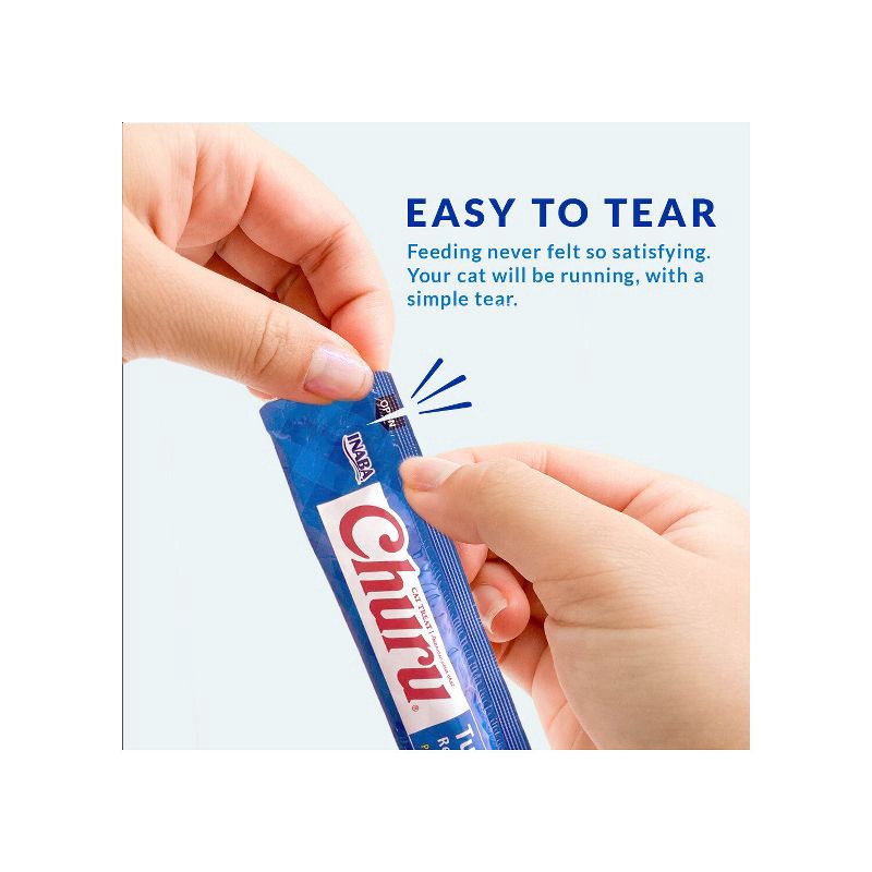 slide 5 of 9, Inaba Churu Salmon Flavor Variety Pack Lickable Cat Treats - 10oz/20ct, 20 ct; 10 oz