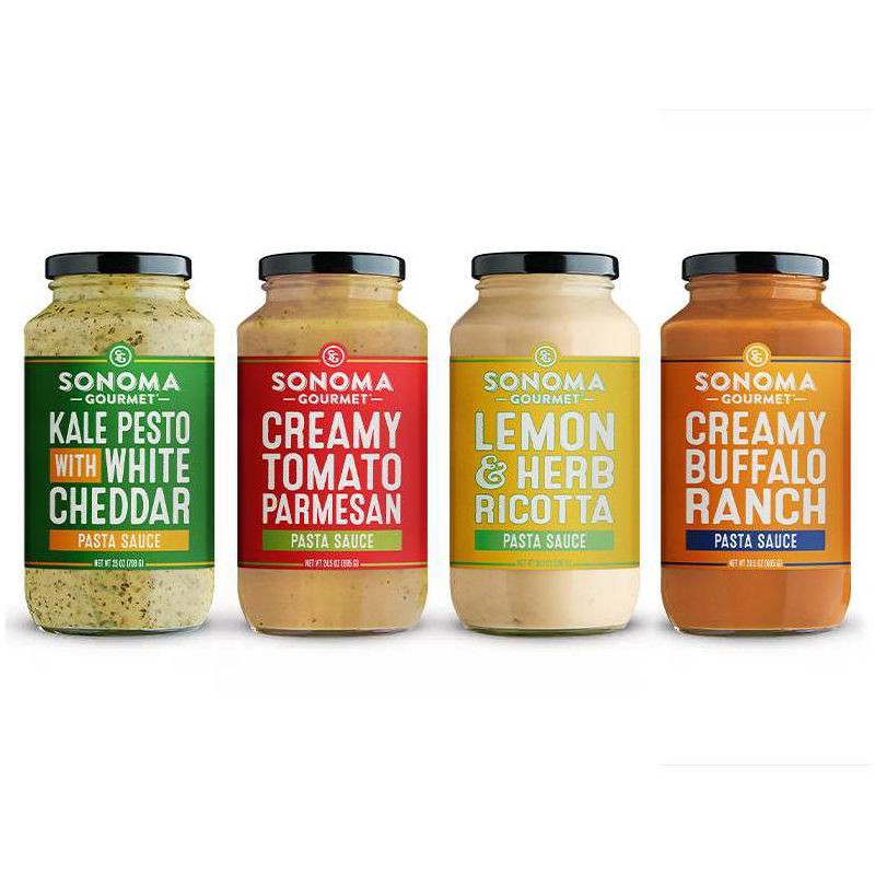 slide 7 of 7, Sonoma Gourmet Creamy Buffalo Ranch Pasta Sauce - 24.5oz, 24.5 oz