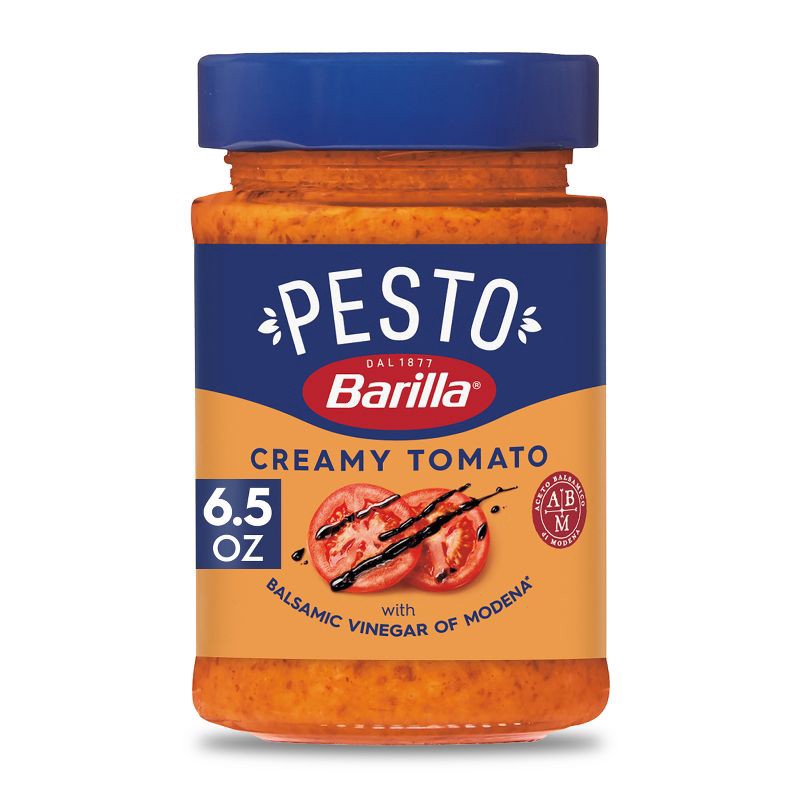 slide 1 of 5, Barilla Creamy Tomato Pesto Sauce - 6.5oz, 6.5 oz