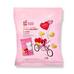 Valentine's Heart Snack Puffs - 9oz - Good & Gather™