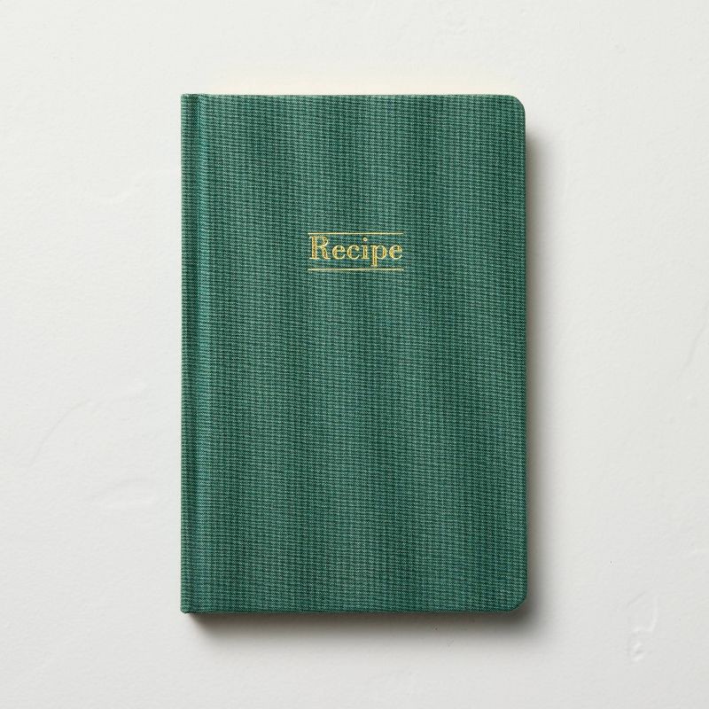slide 1 of 4, Hearth & Hand with Magnolia 240 Page Recipe Book Green - Hearth & Hand™ with Magnolia, 1 ct