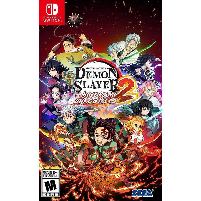 slide 1 of 6, Demon Slayer Kimetsu no Yaiba The Hinokami Chronicles 2 - Nintendo Switch, 1 ct