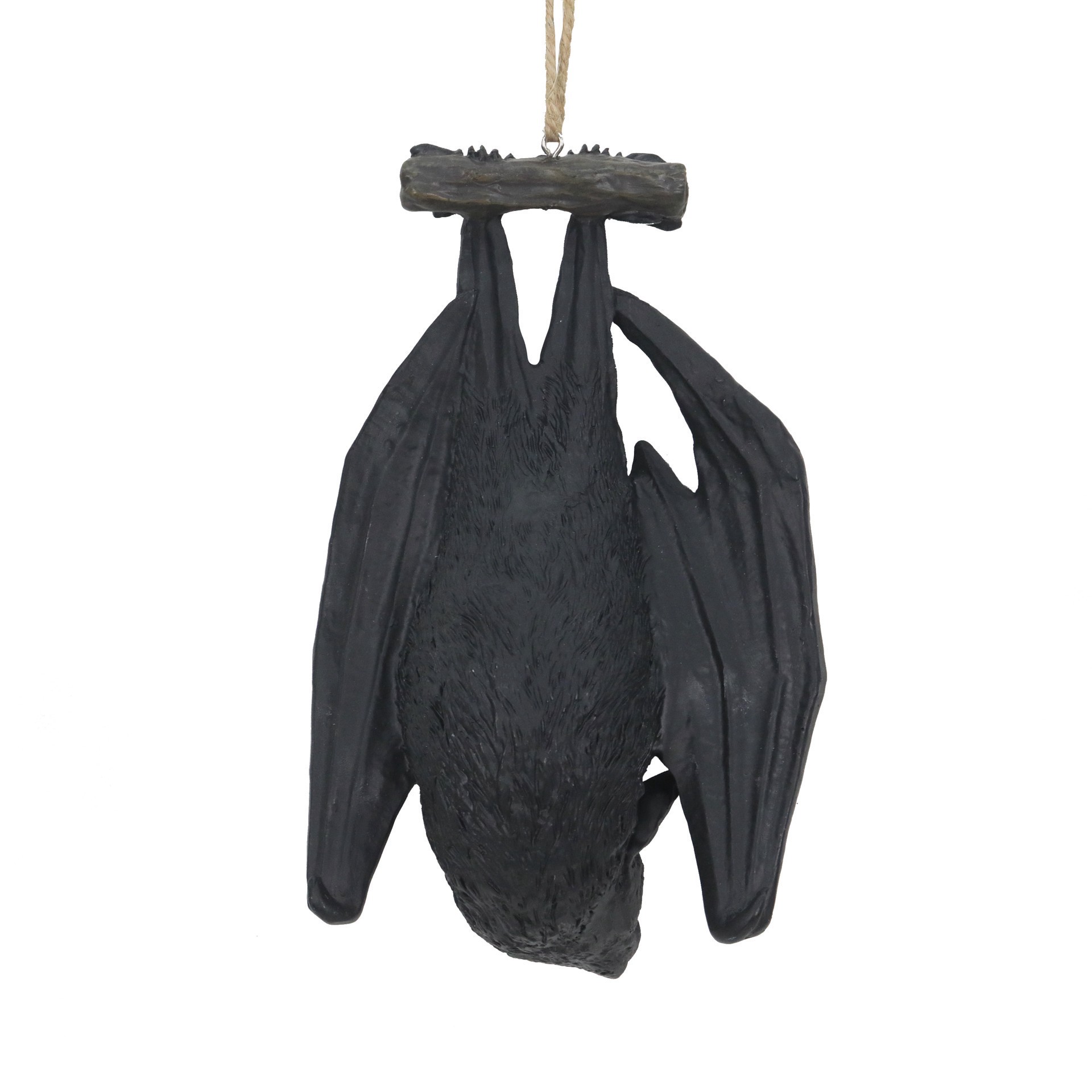 slide 2 of 2, 8" Black Hanging Bat By Ashland, 5 in x 8 in