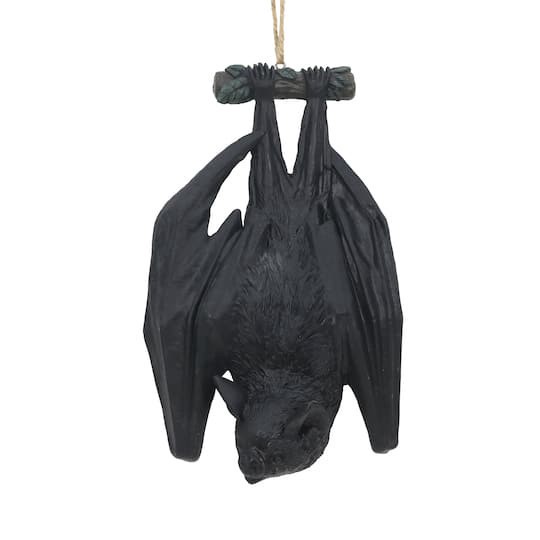 slide 1 of 2, 8" Black Hanging Bat By Ashland, 5 in x 8 in