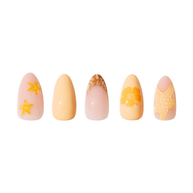 slide 3 of 5, Glamnetic Press-On Nails - Sunny Shores - 30ct - Ulta Beauty, 30 ct