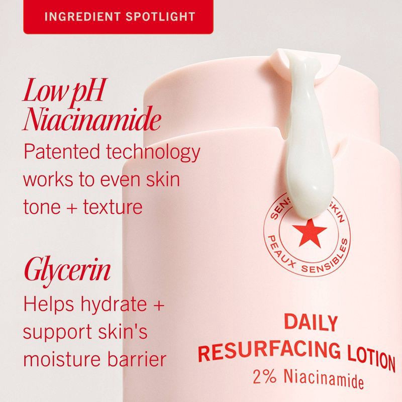 slide 5 of 9, FIRST AID BEAUTY Daily Resurfacing Moisturizer with 2% Niacinamide - 1 fl oz - Ulta Beauty, 1 fl oz