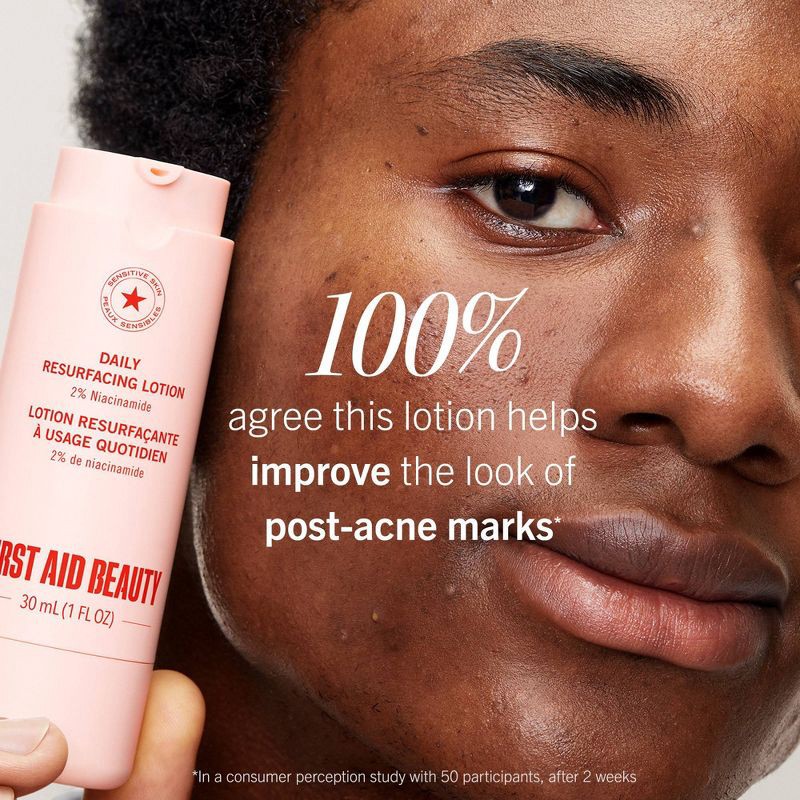 slide 7 of 9, FIRST AID BEAUTY Daily Resurfacing Moisturizer with 2% Niacinamide - 1 fl oz - Ulta Beauty, 1 fl oz