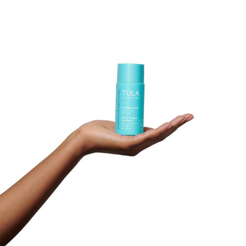 slide 2 of 6, TULA SKINCARE Clarifying Tonic Alcohol Free Daily Toner Travel - 0.68 fl oz - Ulta Beauty, 0.68 fl oz