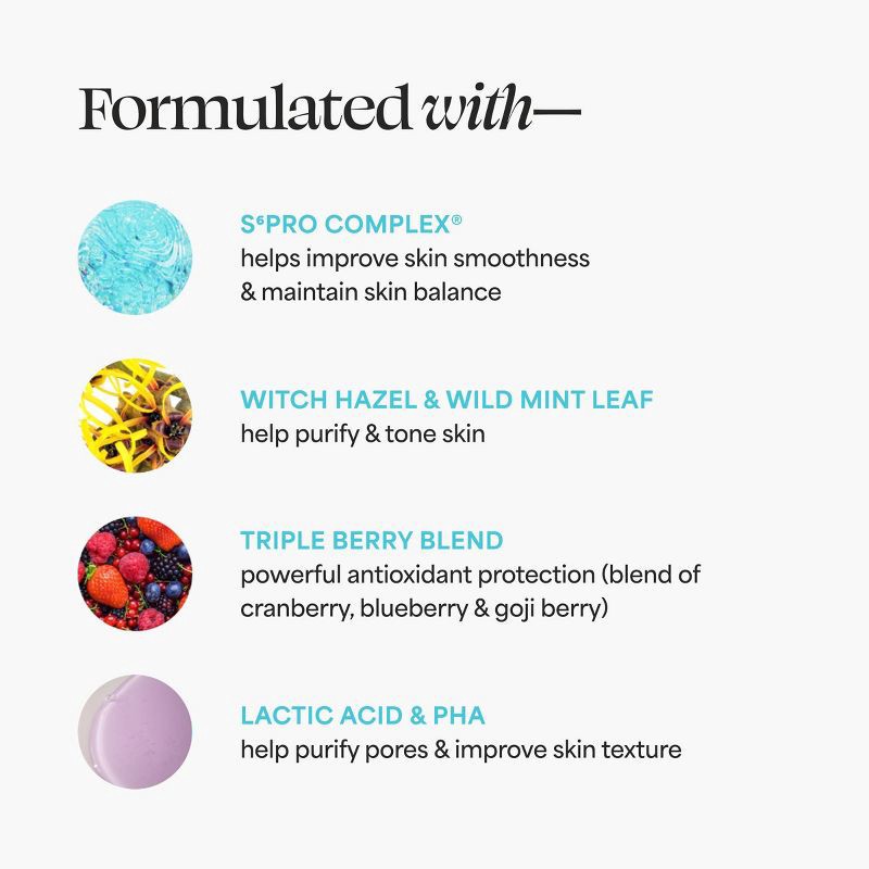 slide 5 of 6, TULA SKINCARE Clarifying Tonic Alcohol Free Daily Toner Travel - 0.68 fl oz - Ulta Beauty, 0.68 fl oz