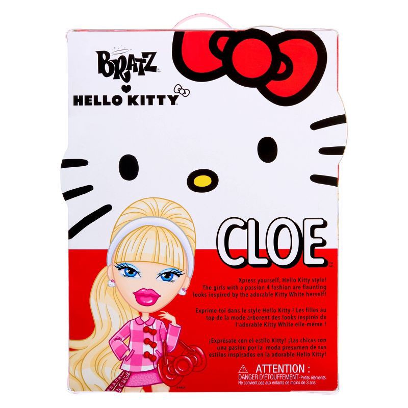 slide 8 of 8, Bratz x Hello Kitty Cloe Sanrio Fashion Doll with Accessories, 1 ct