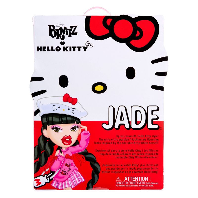 slide 8 of 8, Bratz x Hello Kitty Jade Sanrio Fashion Doll with Accessories, 1 ct