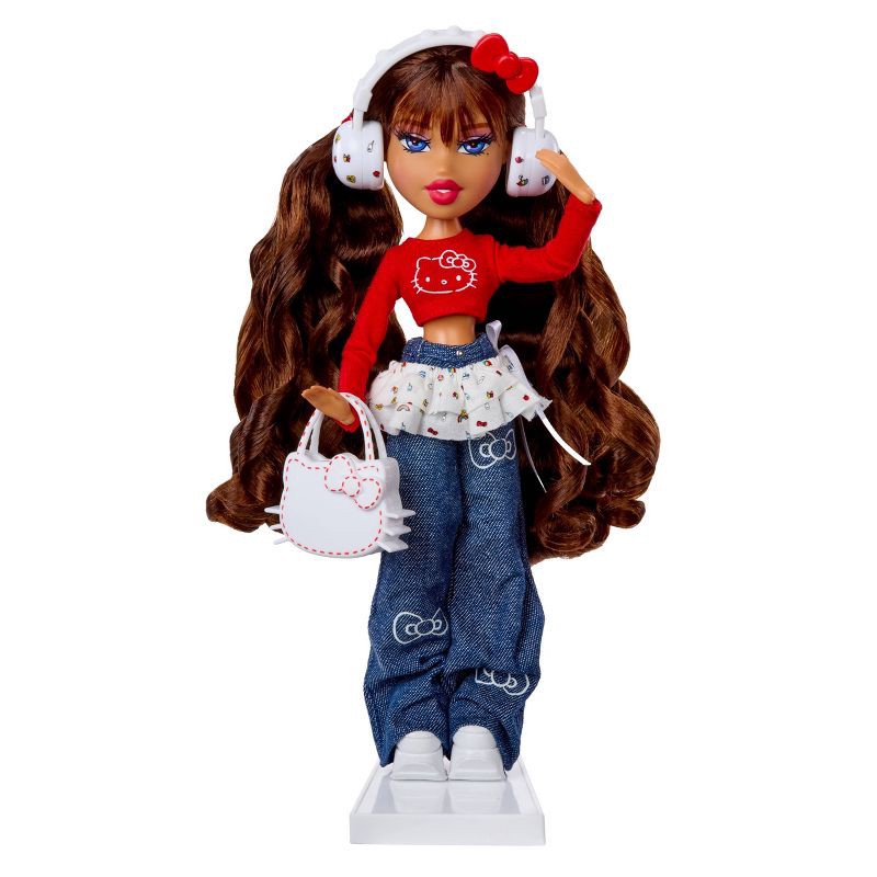 slide 3 of 8, Bratz x Hello Kitty Yasmin Sanrio Fashion Doll with Accessories, 1 ct