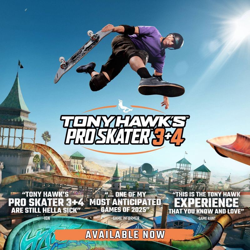 slide 3 of 10, Microsoft Tony Hawk's Pro Skater 3 + 4 - Nintendo Switch, 1 ct