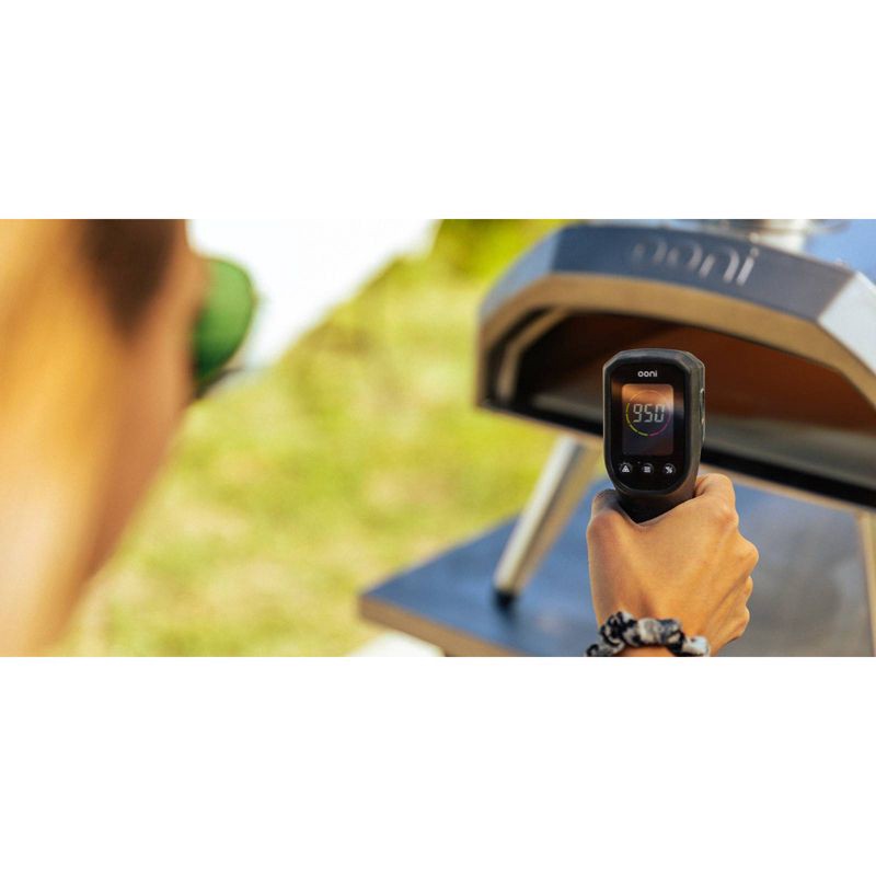 slide 3 of 10, Ooni Digital Infrared Thermometer Black, 1 ct